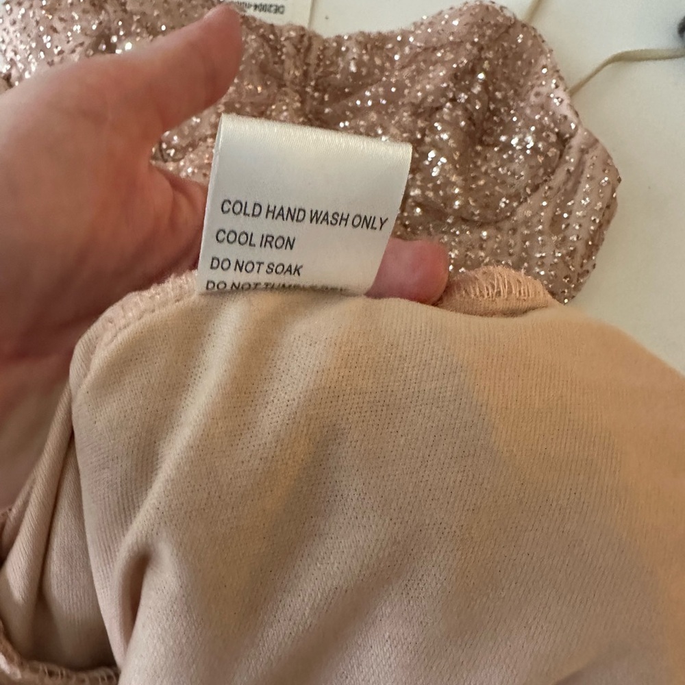 Hello Molly Blush Pink Sequin Mini Dress - Picture 12 of 16